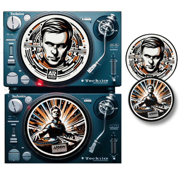 DJ Armin van buuren 4 Slipmats para Djing, Slipmats, Historia Nuestra