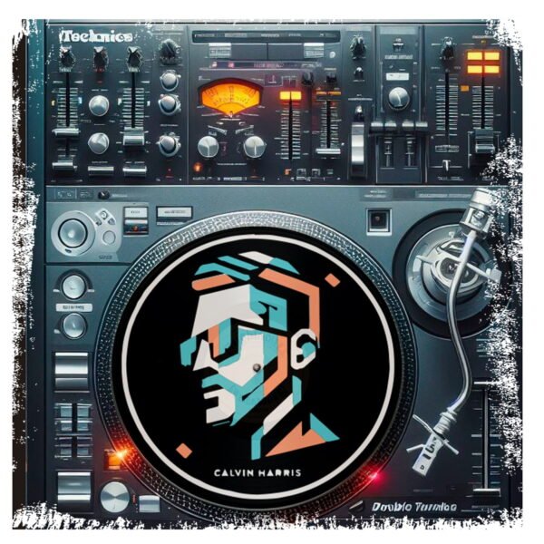 DJ Calvin Harris 4 Slipmats para Djing, Slipmats, Historia Nuestra