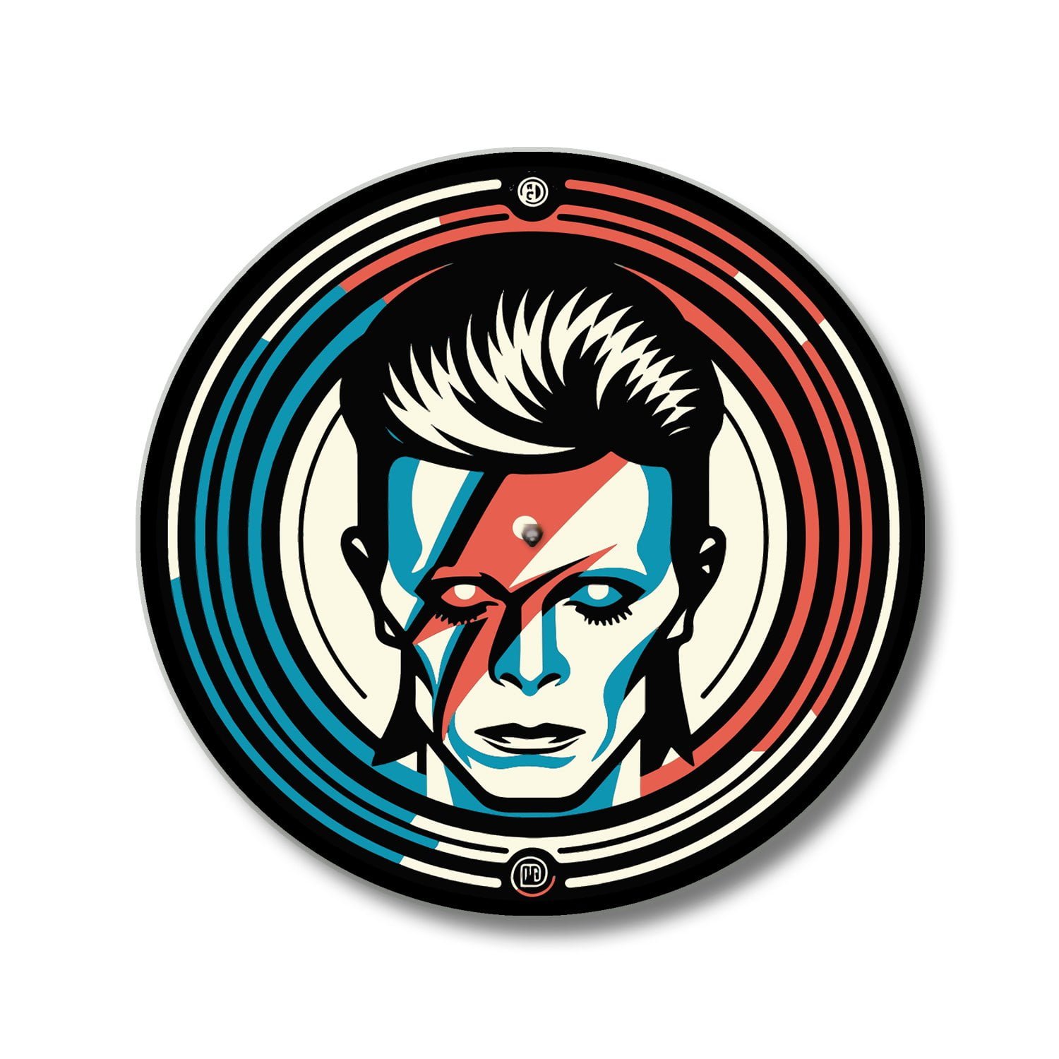 David Bowie Slipmats para Djing