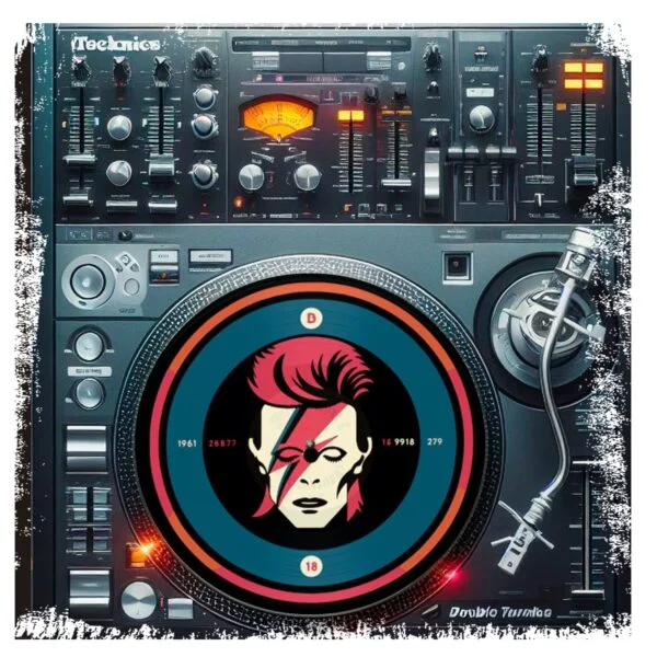 David Bowie Slipmats para Djing, Slipmats, Historia Nuestra