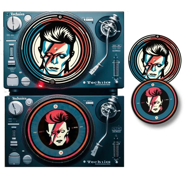 David Bowie Slipmats para Djing, Slipmats, Historia Nuestra