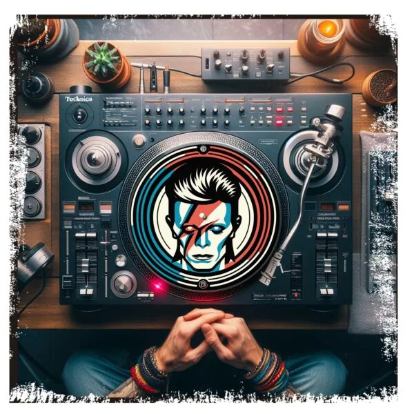 David Bowie Slipmats para Djing, Slipmats, Historia Nuestra