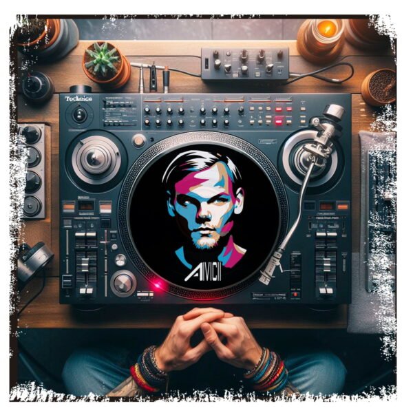 Dj Avicii 4 Slipmats para Djing, Slipmats, Historia Nuestra