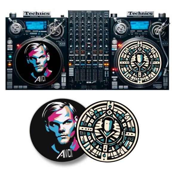 Dj Avicii 4 Slipmats para Djing, Slipmats, Historia Nuestra