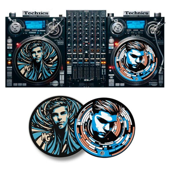 Dj Martin garrix 4 Slipmats para Djing, Slipmats, Historia Nuestra