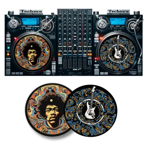 Jimi hendrix 4 Slipmats para Djing, Slipmats, Historia Nuestra