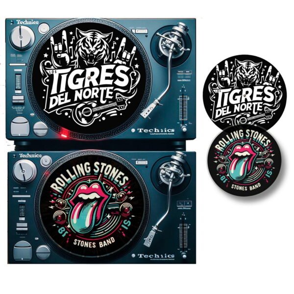 Los tigres del norte Slipmats para Djing, Slipmats, Historia Nuestra