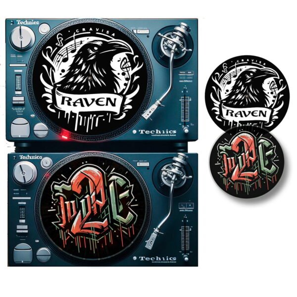 Raven Slipmats para Djing, Slipmats, Historia Nuestra