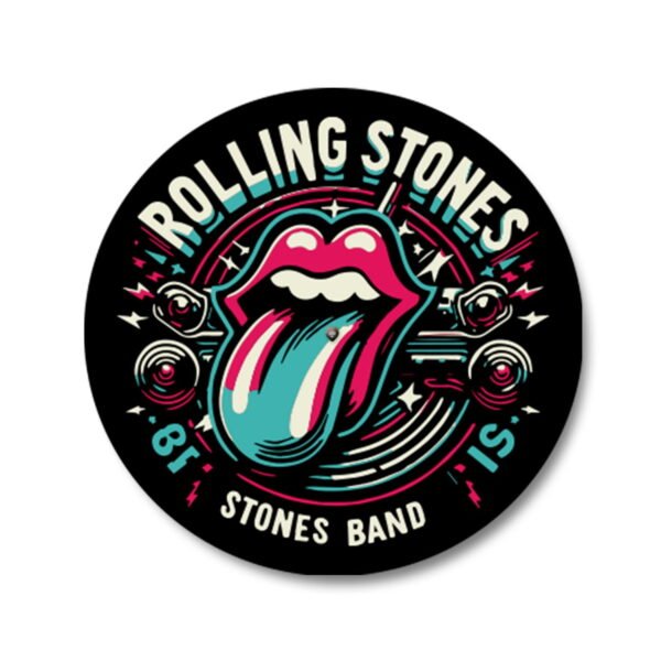 Rolling stones  Slipmats para Djing, Slipmats, Historia Nuestra