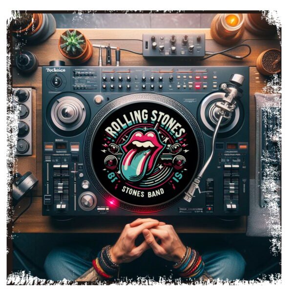 Rolling stones  Slipmats para Djing, Slipmats, Historia Nuestra