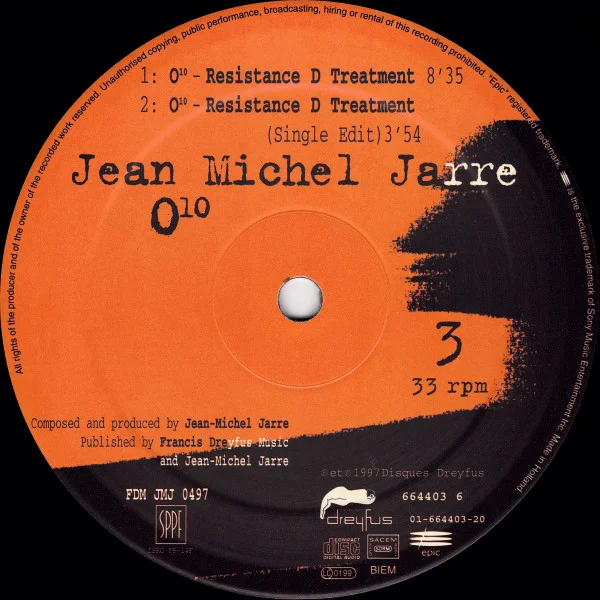 Jean-Michel Jarre Oxygène 10-2x12, Vinilos, Historia Nuestra