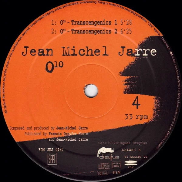 Jean-Michel Jarre Oxygène 10-2x12, Vinilos, Historia Nuestra