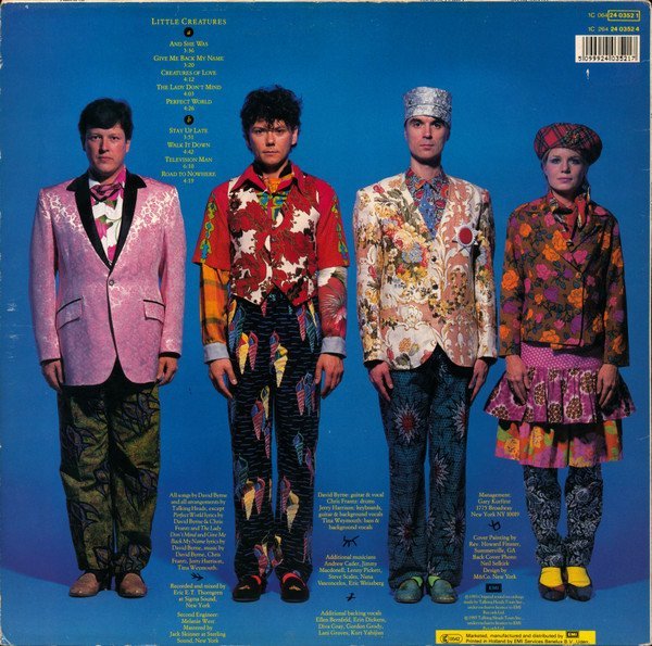 Talking Heads Little Creatures-LP, Vinilos, Historia Nuestra