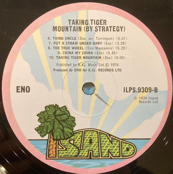 Eno, Taking Tiger Mountain (By Strategy)-LP, Vinilos, Historia Nuestra