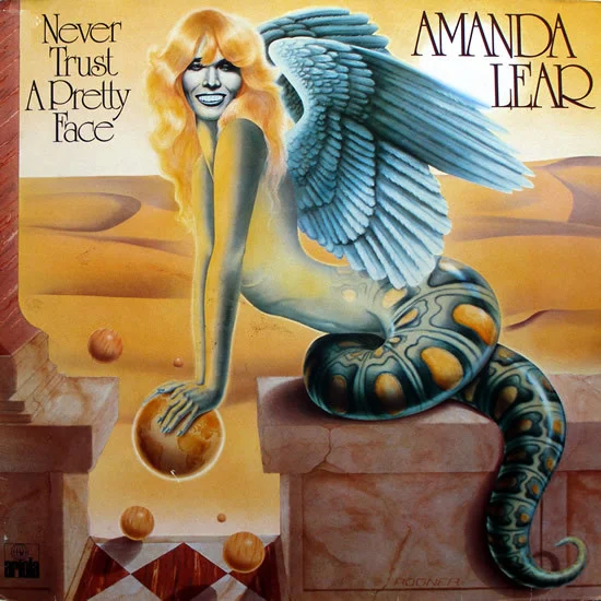 Amanda Lear Never Trust A Pretty Face-LP, Vinilos, Historia Nuestra