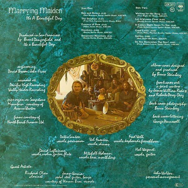 It's A Beautiful Day Marrying Maiden-LP, Vinilos, Historia Nuestra