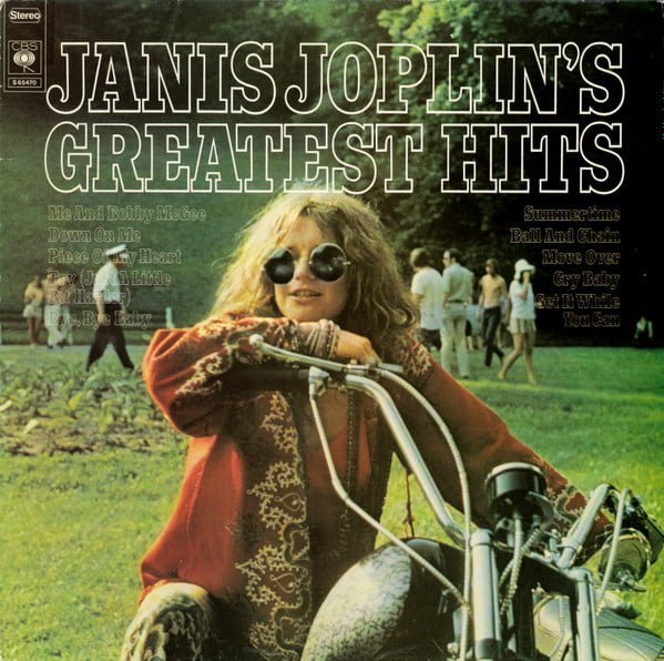 Janis Joplin Janis Joplin's Greatest Hits-LP, Vinilos, Historia Nuestra