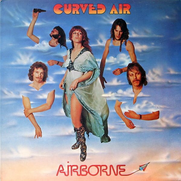 Curved Air Airborne-LP, Vinilos, Historia Nuestra