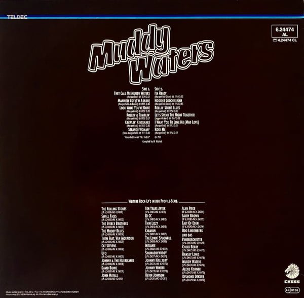 Muddy Waters Profile LP, Vinilos, Historia Nuestra