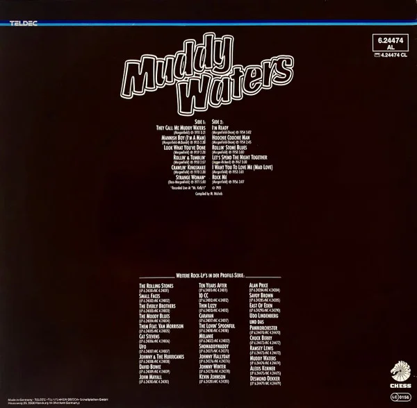 Muddy Waters Profile LP, Vinilos, Historia Nuestra