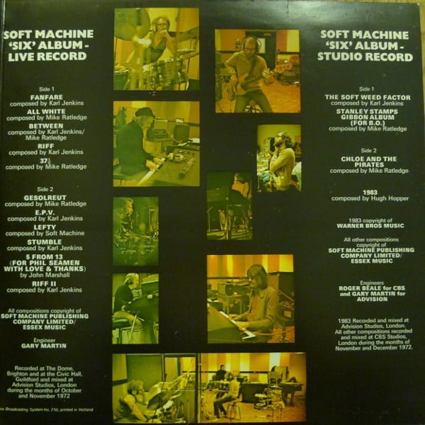 Soft Machine Six-2xLP, Vinilos, Historia Nuestra