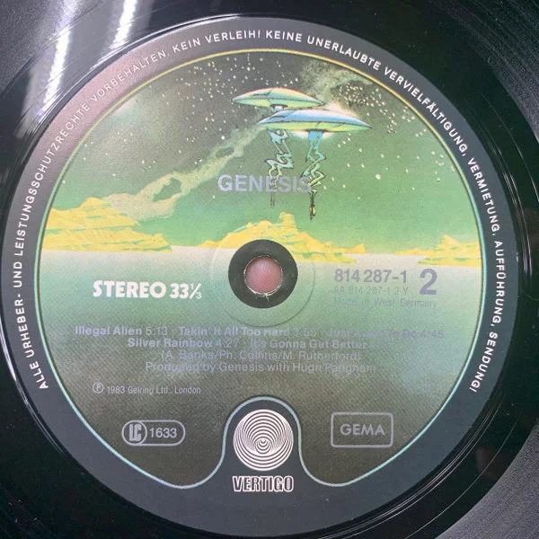 Genesis Genesis-LP, Vinilos, Historia Nuestra