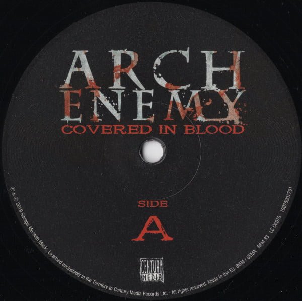 Arch Enemy Covered In Blood-2xLP, Vinilos, Historia Nuestra