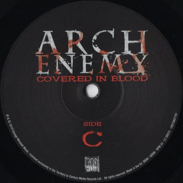 Arch Enemy Covered In Blood-2xLP, Vinilos, Historia Nuestra