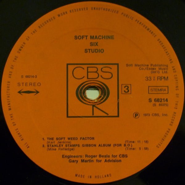 Soft Machine Six-2xLP, Vinilos, Historia Nuestra