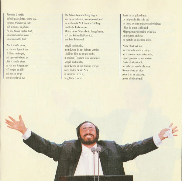 Tibor Rudas presents Carreras* - Domingo* - Pavarotti* With Mehta* The 3 Tenors In Concert 1994-CD, CDs, Historia Nuestra