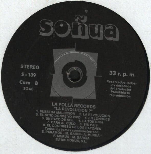 La Polla Records Revolución!! LP, Vinilos, Historia Nuestra