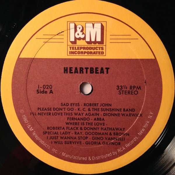 Various Heartbeat LP, Vinilos, Historia Nuestra