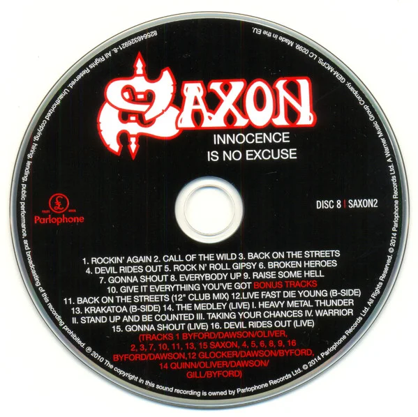 Saxon The Complete Albums 1979-1988-Box, Vinilos, Historia Nuestra