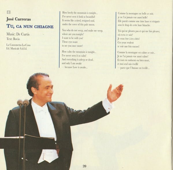 Tibor Rudas presents Carreras* - Domingo* - Pavarotti* With Mehta* The 3 Tenors In Concert 1994-CD, CDs, Historia Nuestra