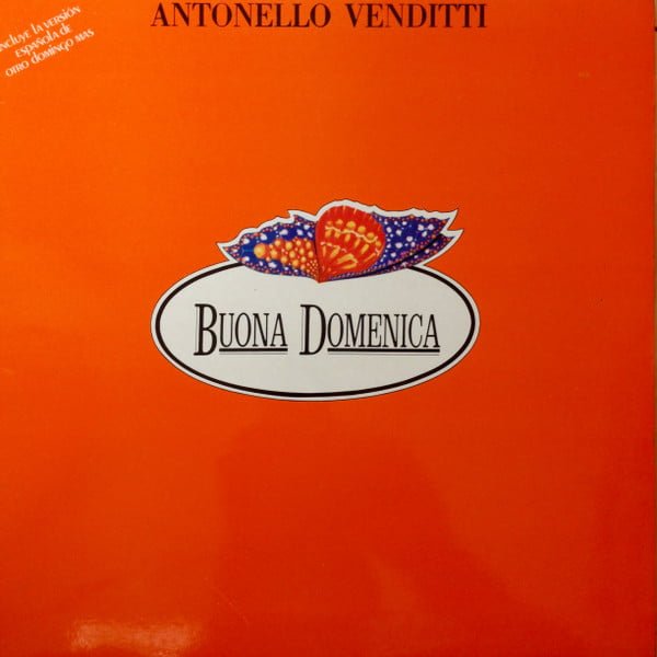 Antonello Venditti Buona Domenica Vinyl, Gatefold, LP, Vinilos, Historia Nuestra