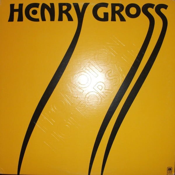 Henry Gross Henry Gross-LP, Vinilos, Historia Nuestra