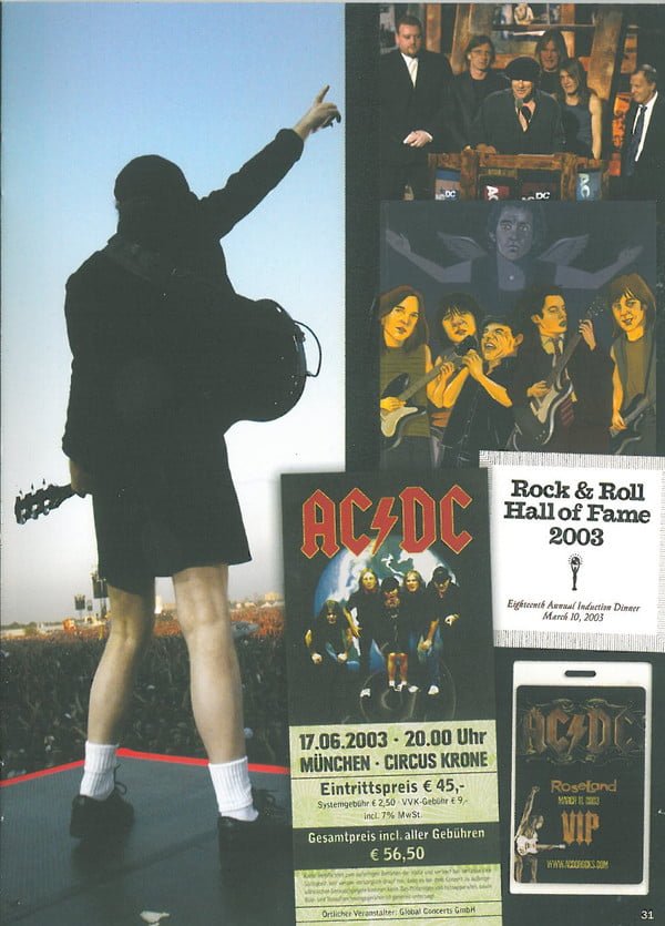 ACDC, Backtracks-CD, CDs, Historia Nuestra