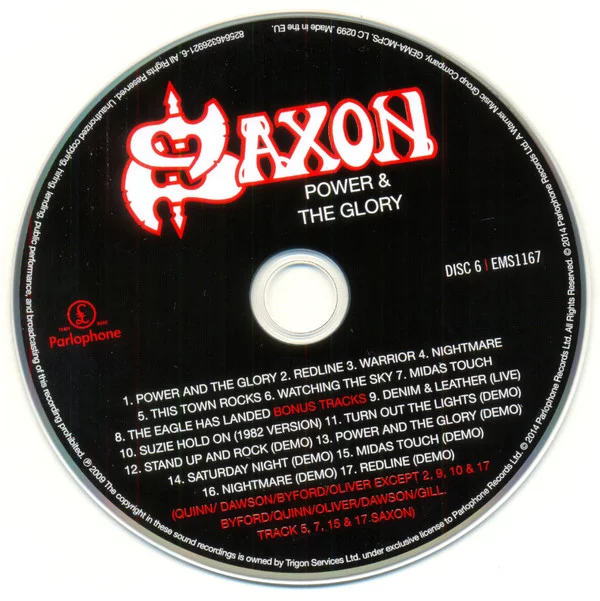 Saxon The Complete Albums 1979-1988-Box, Vinilos, Historia Nuestra