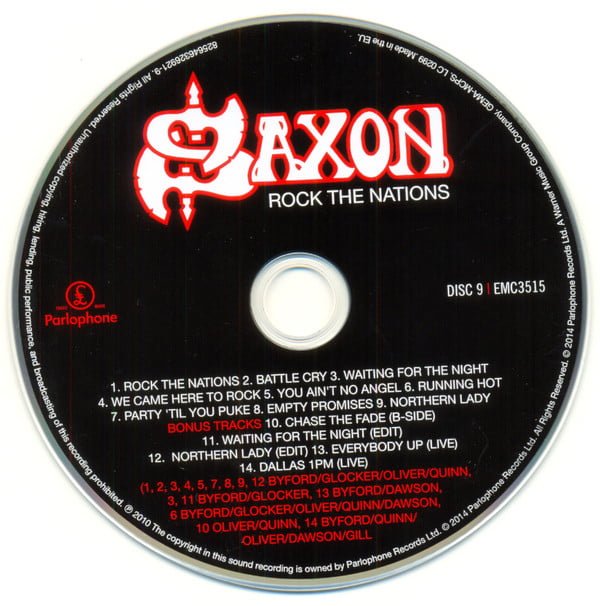 Saxon The Complete Albums 1979-1988-Box, Vinilos, Historia Nuestra