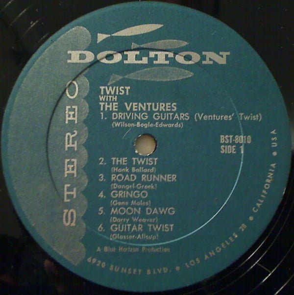 The Ventures Twist With The Ventures-LP, Vinilos, Historia Nuestra