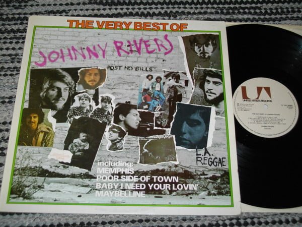 Johnny Rivers The Very Best Of Johnny Rivers-LP, Vinilos, Historia Nuestra