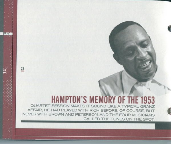 Lionel Hampton  Oscar Peterson The Complete Lionel Hampton Quartets And Quintets With Oscar Peterson On Verve - Box, CDs, Historia Nuestra