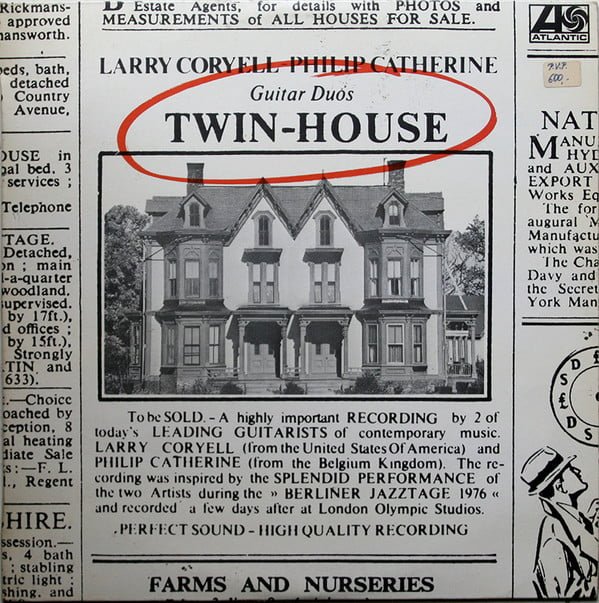 Larry Coryell & Philip Catherine Twin-House-LP, Vinilos, Historia Nuestra