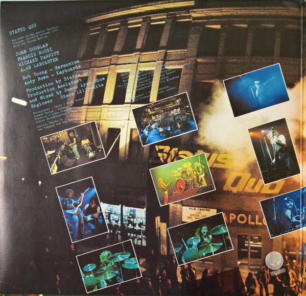 Status Quo Live-2xLP, Vinilos, Historia Nuestra