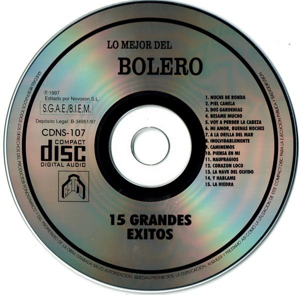 Various 30 Boleros Inolvidables-2xCD, CDs, Historia Nuestra