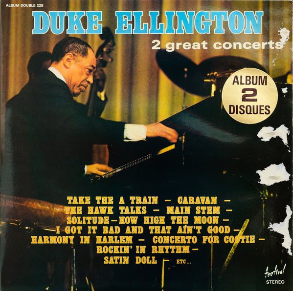 Duke Ellington 2 Great Concerts Vinyl, LP, Vinilos, Historia Nuestra