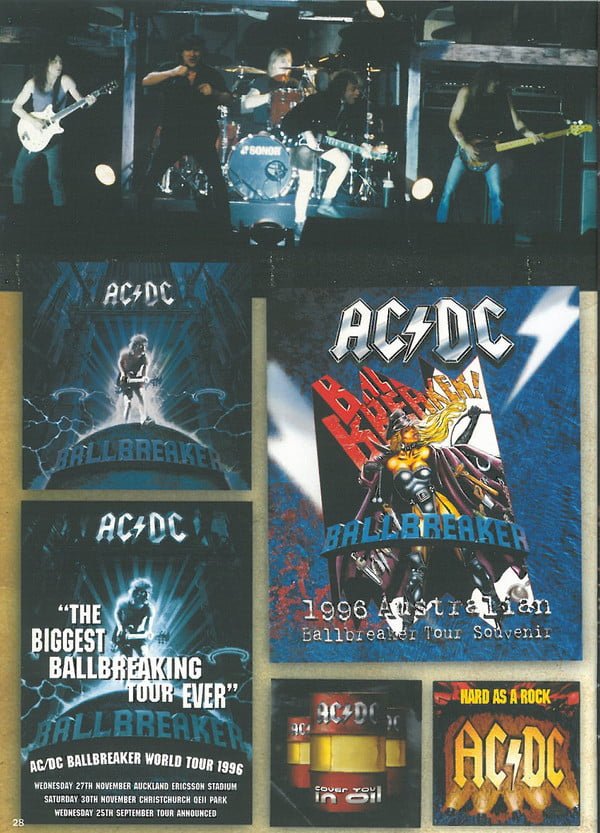 ACDC, Backtracks-CD, CDs, Historia Nuestra