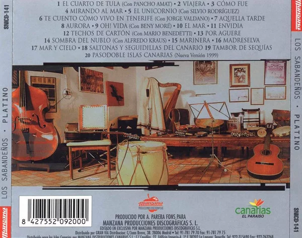 Los Sabandeños Platino CD, Compilation, CDs, Historia Nuestra