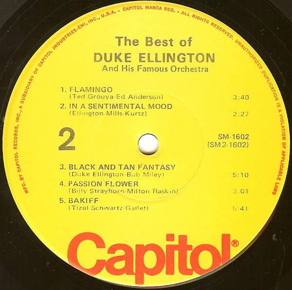 Duke Ellington And His Famous Orchestra* The Best Of Duke Ellington LP, Vinilos, Historia Nuestra