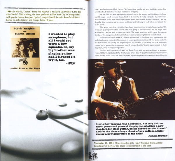 Stevie Ray Vaughan And Double Trouble* S.R.V.-3xCD, CDs, Historia Nuestra